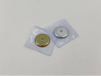 Неодимовий магніт вшивний. 25х2мм 2шт S+N